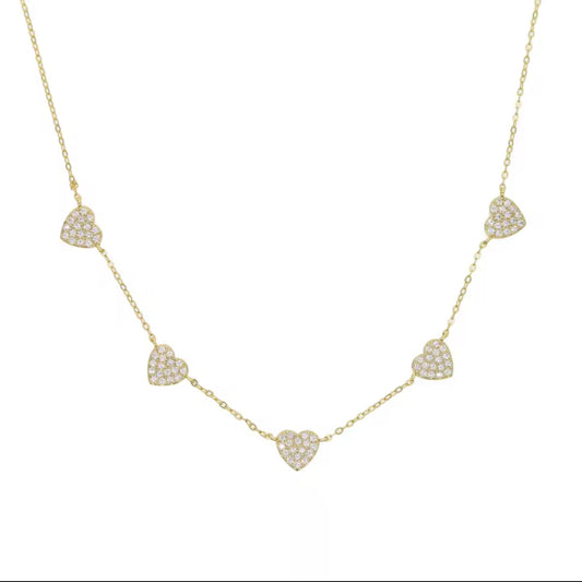 Mini Hearts necklace