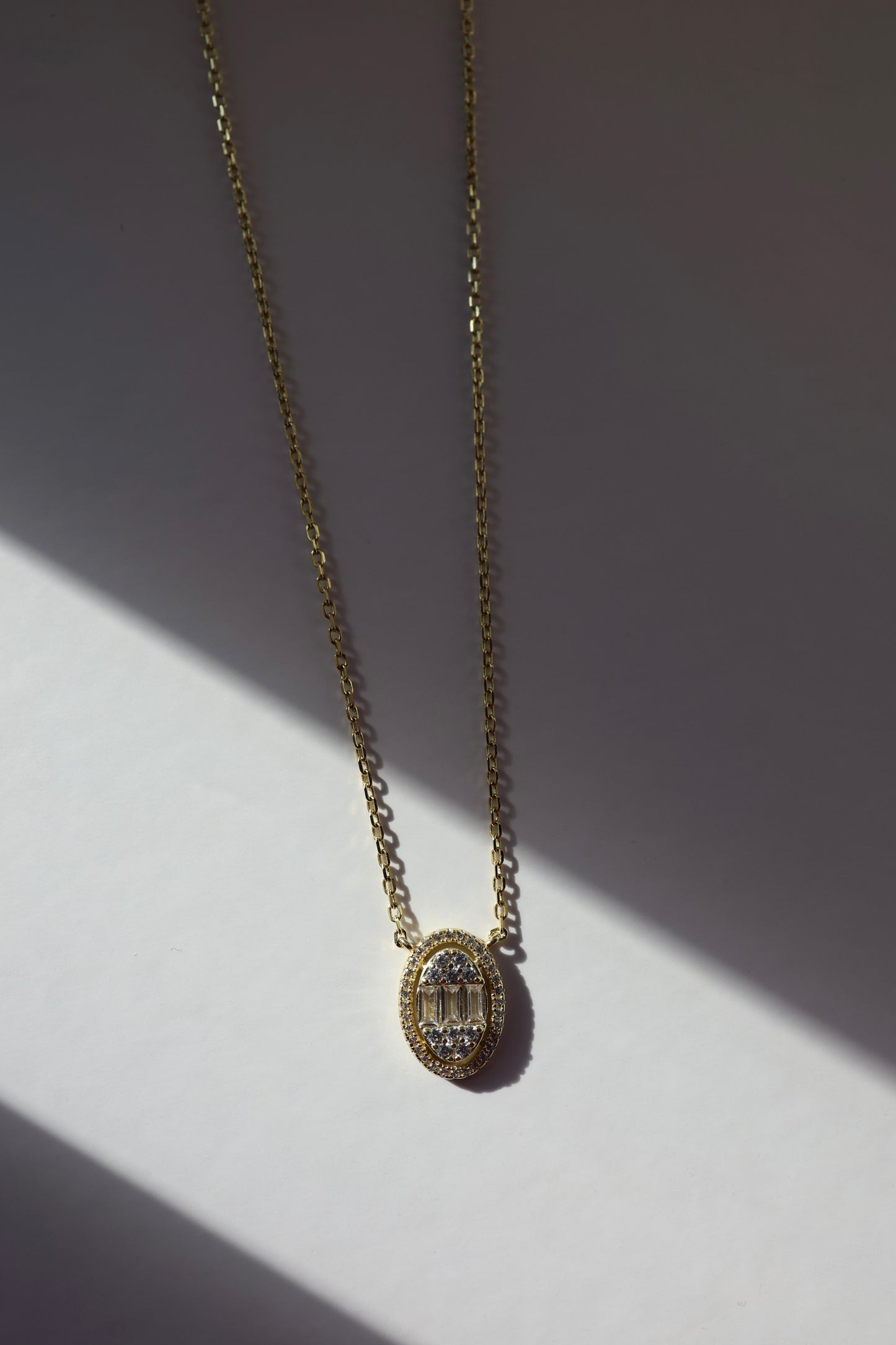 Gilded Halo Necklace