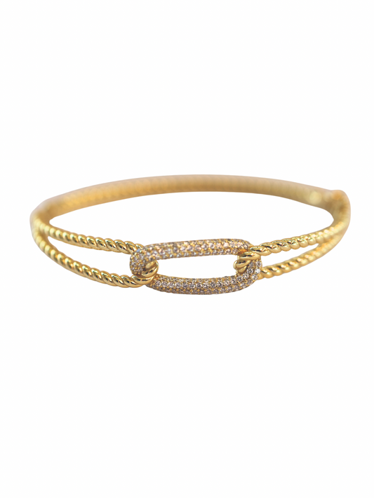 Braided Chic Bangle
