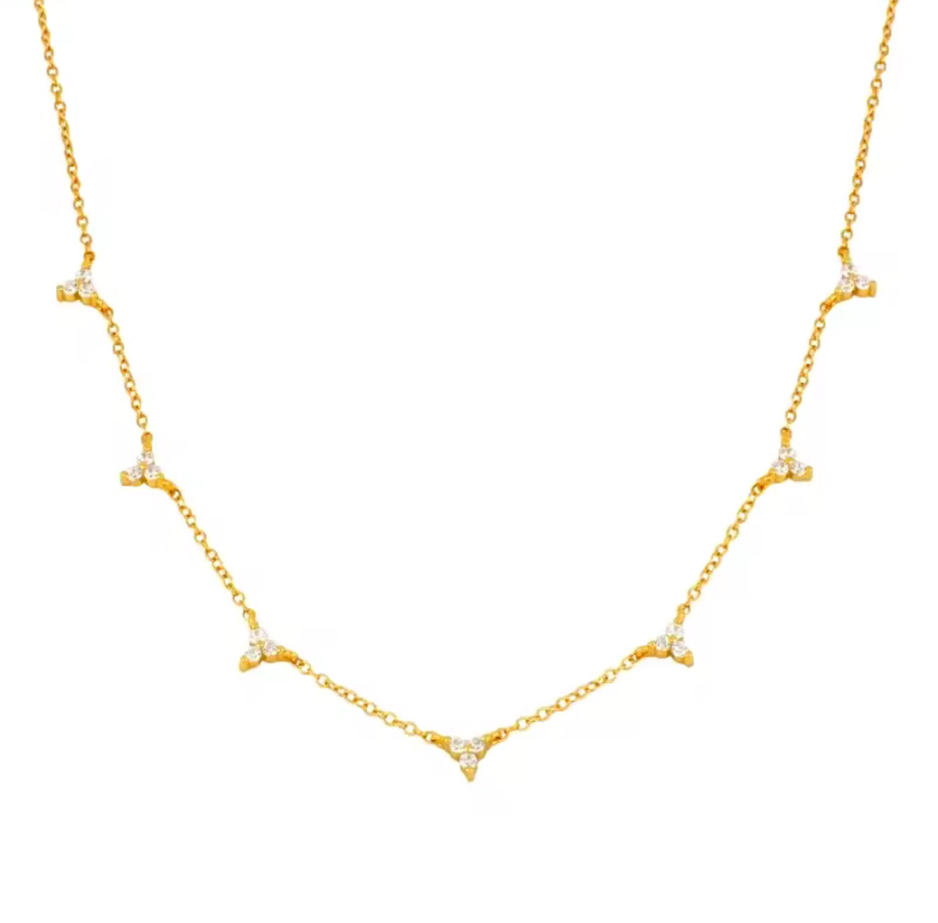 Cluster Dot Necklace