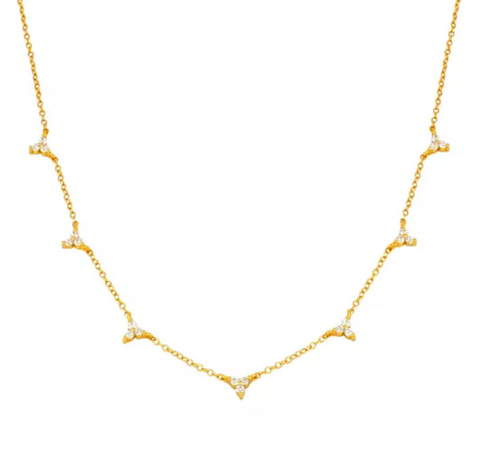 Cluster Dot Necklace