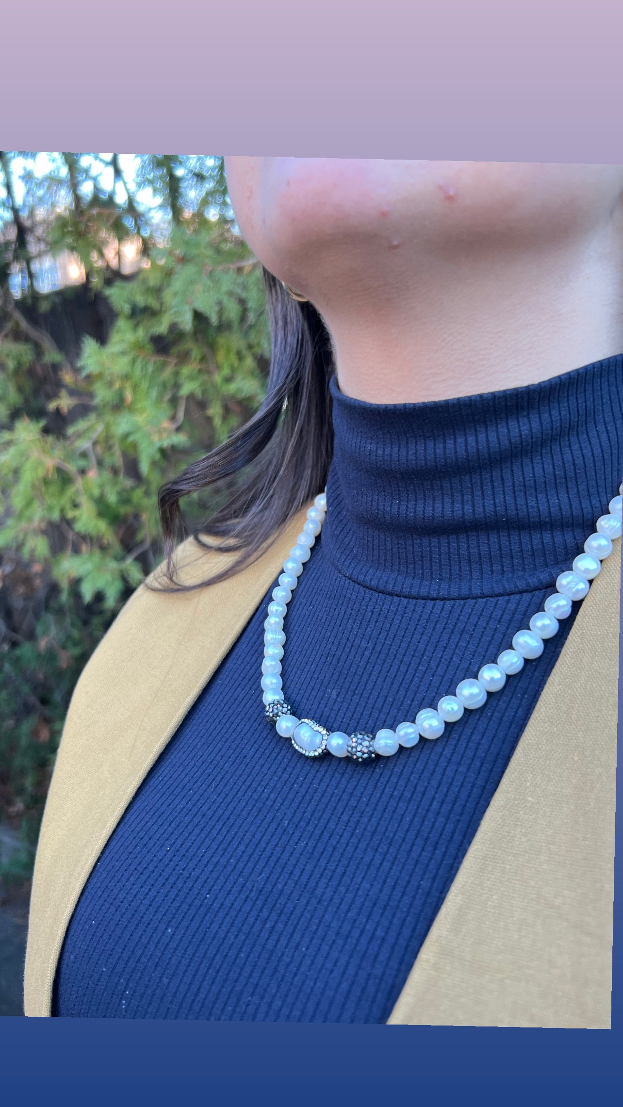 Classic Pearl Trendy Necklace