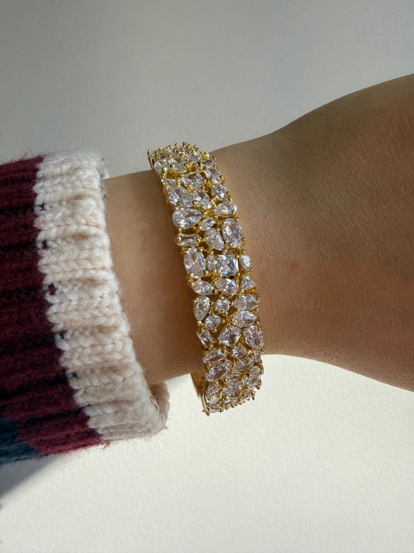 Mixed Shape Cocktail Bangle