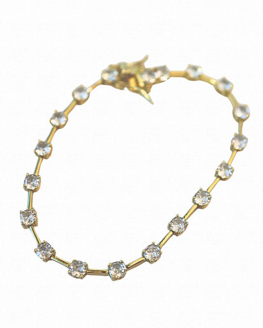 The Lumière Link Bracelet (Round / Emerald Cut)
