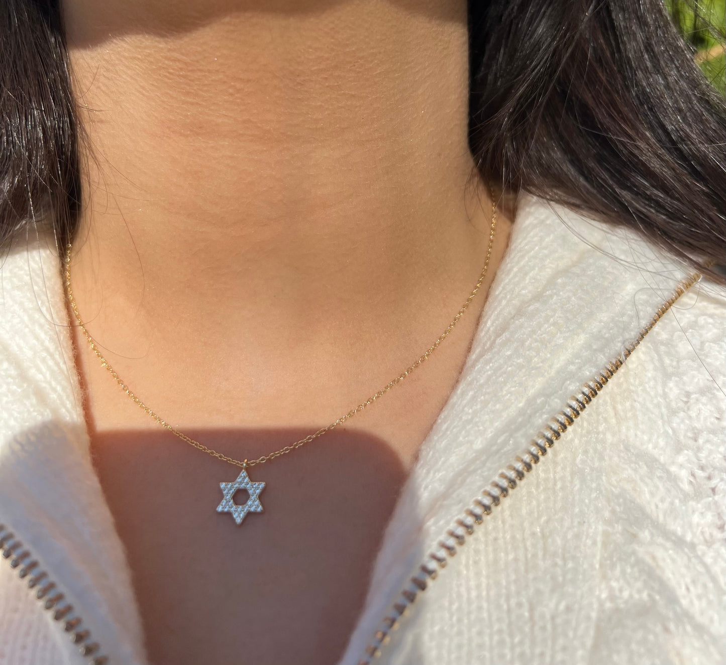 Mini Magen David Necklace