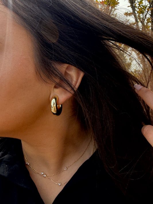 The Modern Bold Hoop Earrings