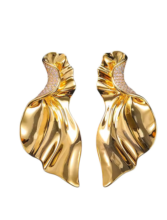 Hand made Earring with CZ