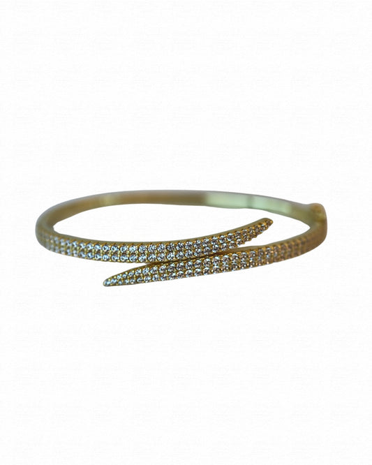 Double Wavy Bangle