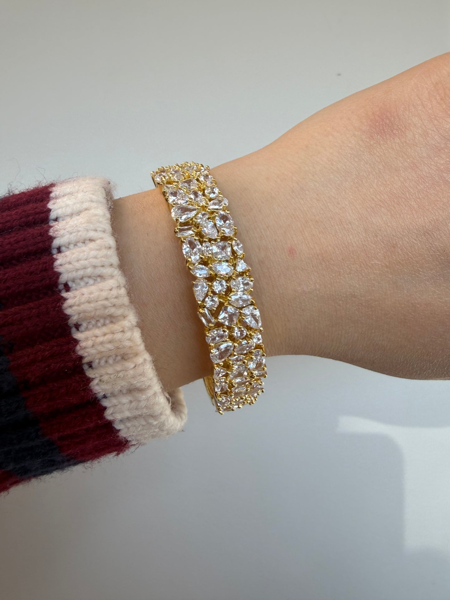 Mixed Shape Cocktail Bangle