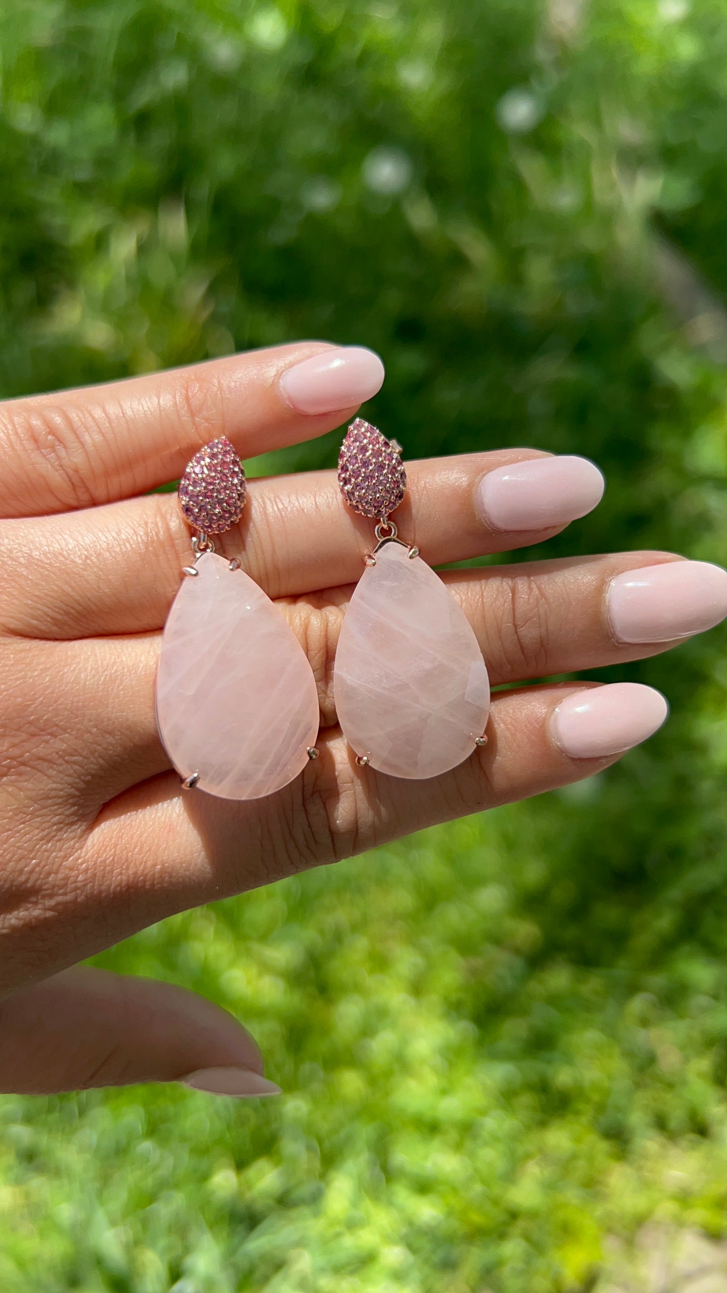 Pretty Pink Pastel Earrings