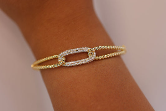 Braided Chic Bangle