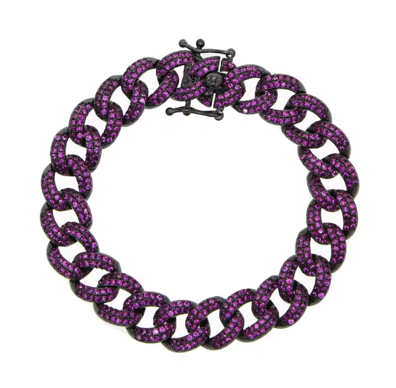Link Colored Chain Bracelet