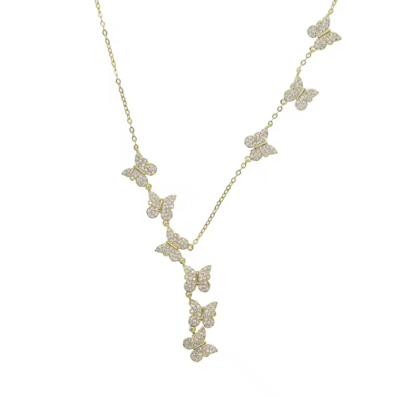 Butterfly Layered Necklace