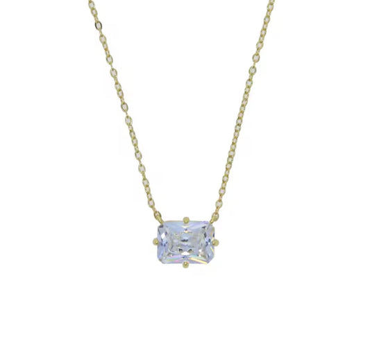 Golden Hour Cushion Necklace