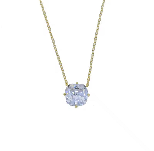 Timeless Glow Cushion Necklace