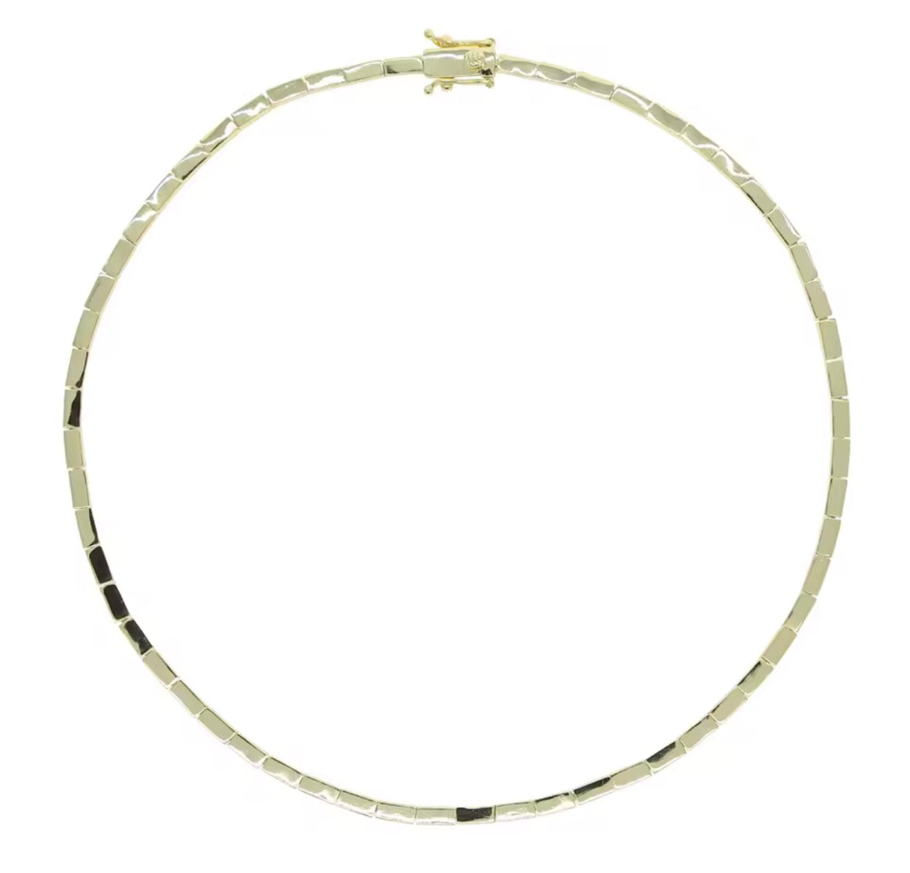 Boxed Chain Necklace