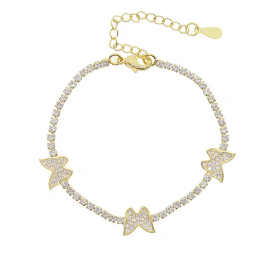 Butterfly Tennis Bracelet