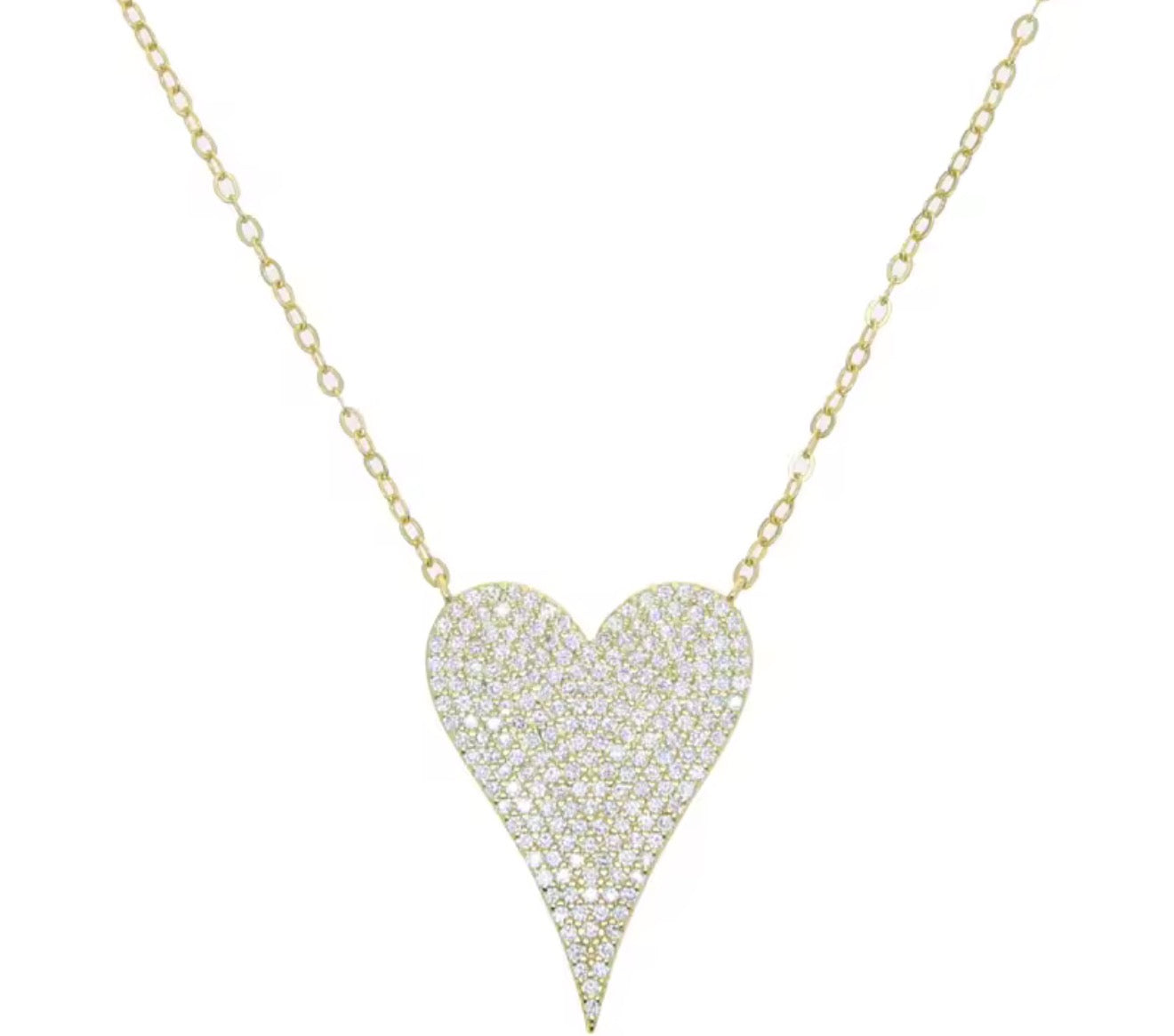 Trendy Heart Pendant (multiple colors)