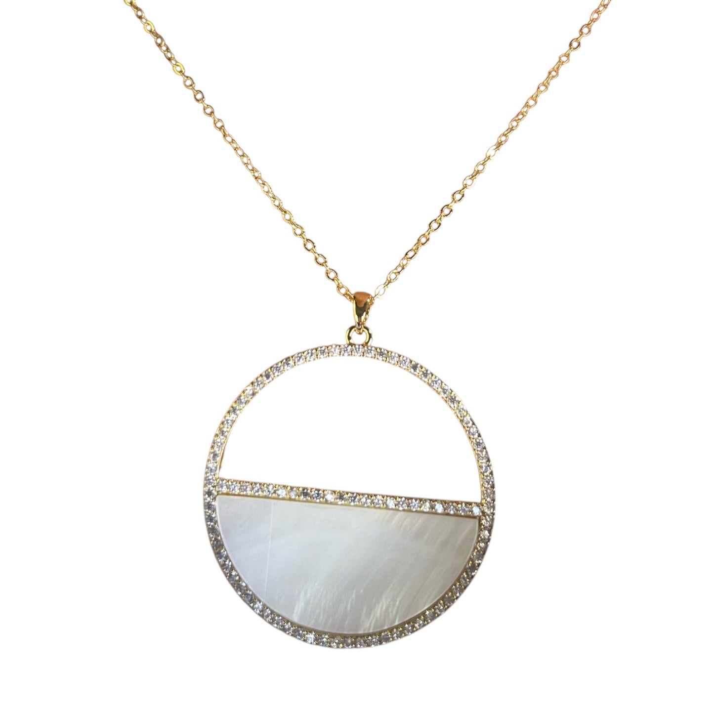 Pearl X Gold Necklace