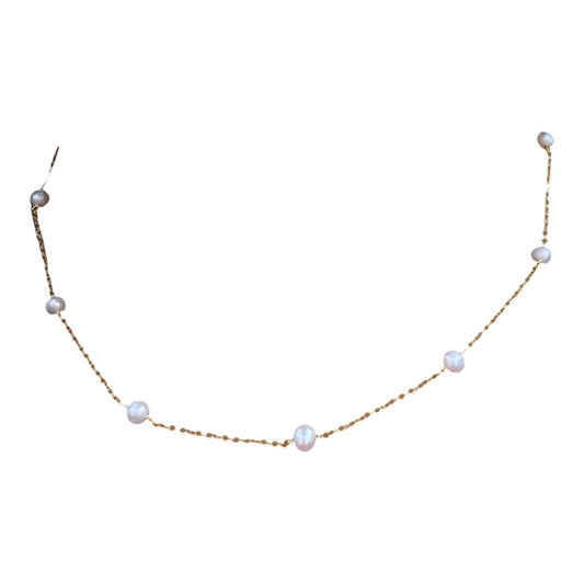Mini Pearl Dainty Necklace