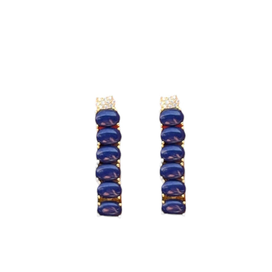 Lapis Drop Earrings