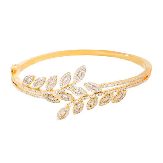 Leaf Cocktail Bangle