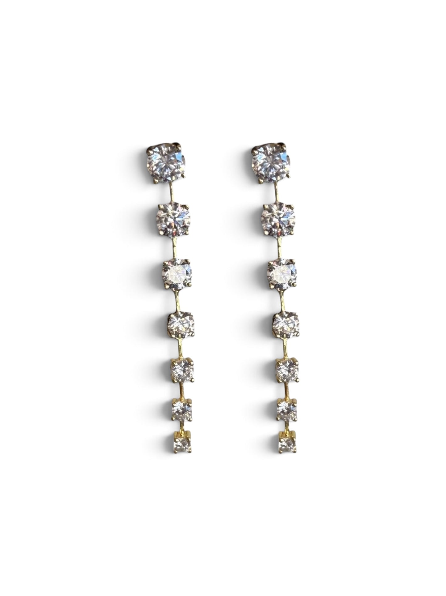 Bar Strand Elegant Earrings