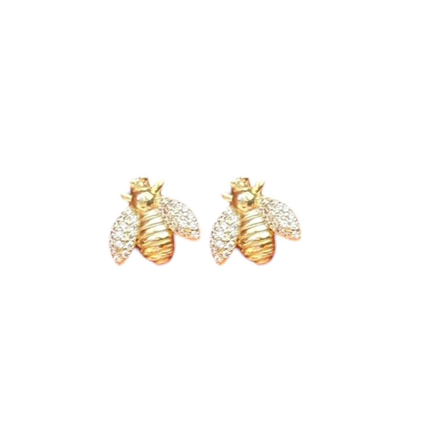 Bumble Bee Stud Earrings