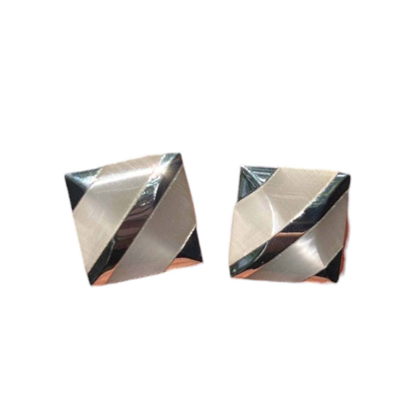 Grey Cats Eye Cufflinks