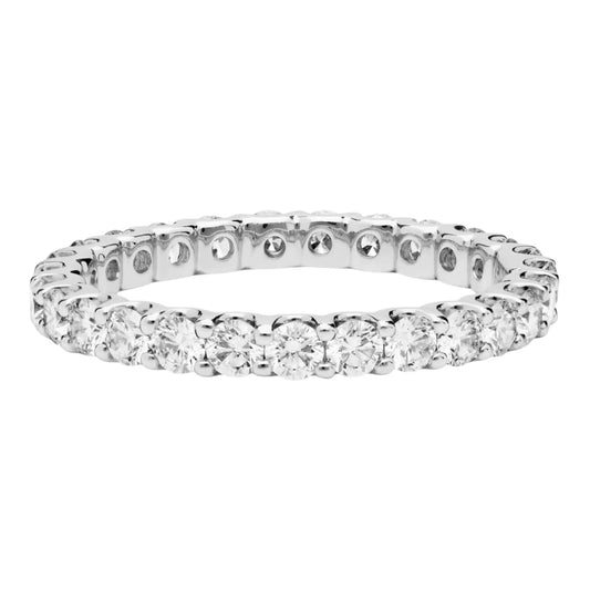 14KT Gold 2.5 MM Eternity Band