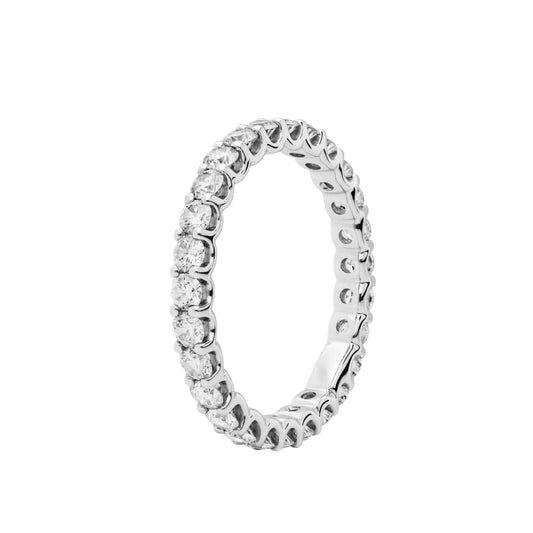 14KT Gold 2.5 MM Eternity Band
