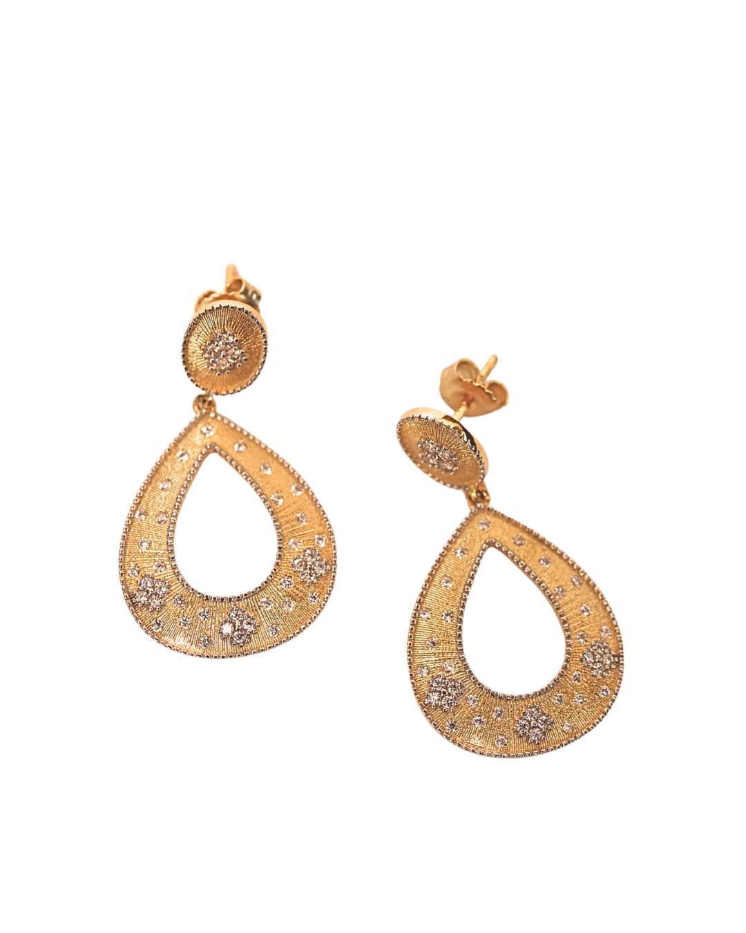 Vintage Cluster Earrings
