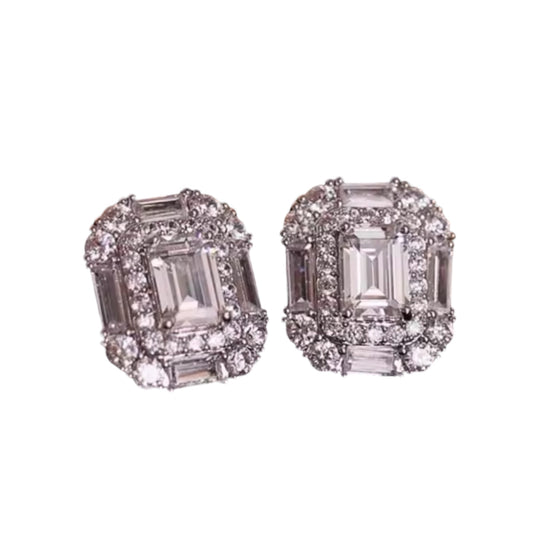 The Royal Emerald Stud Earrings
