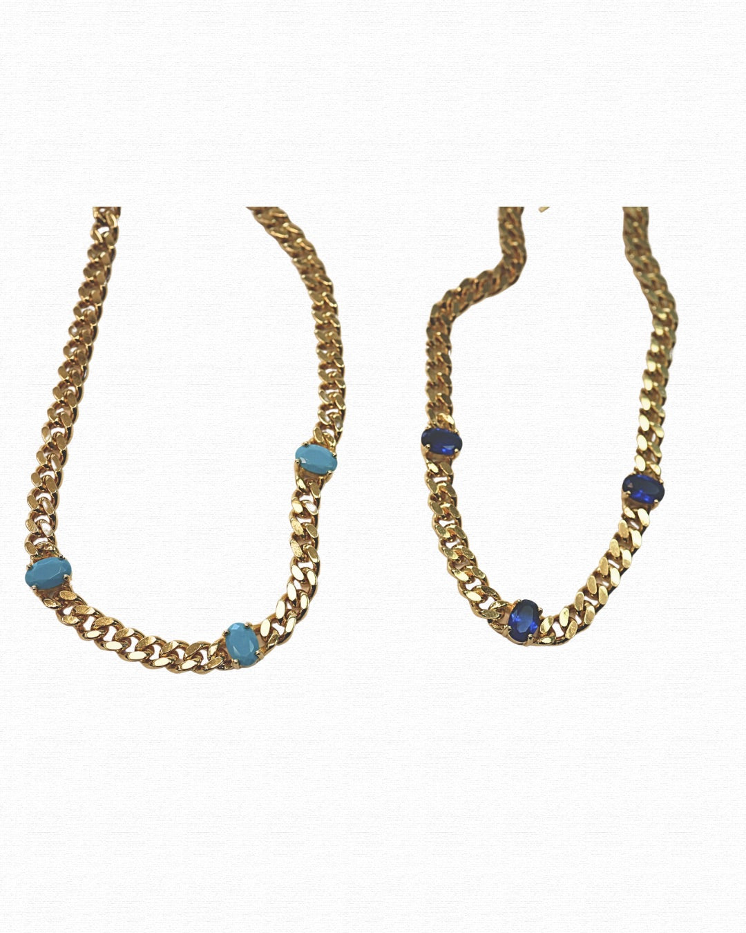 Oval Chain Bracelet (multiple colors)