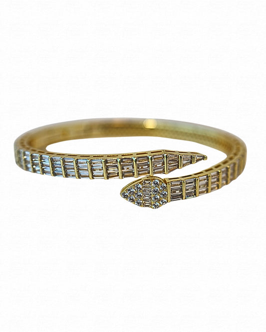 Serpent Shimmer Bangle
