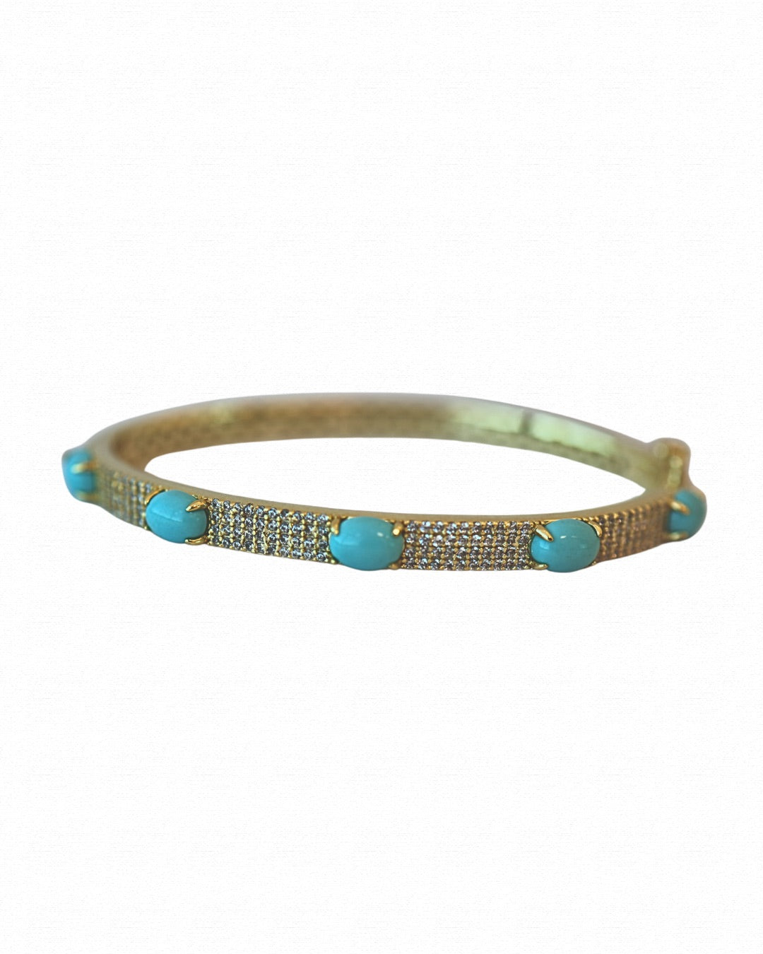 Turquoise Bling Bangle