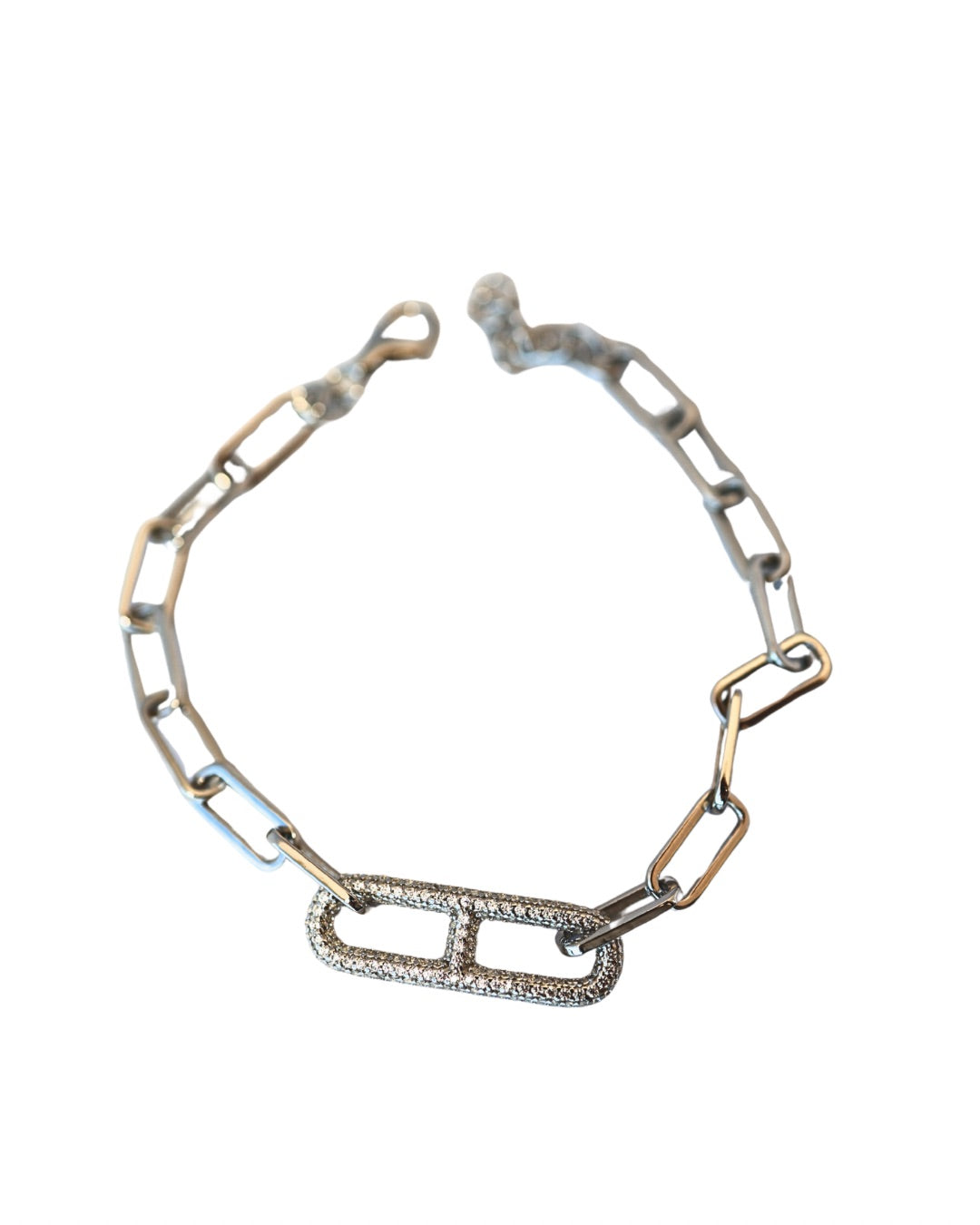 Boxed Link Bracelet