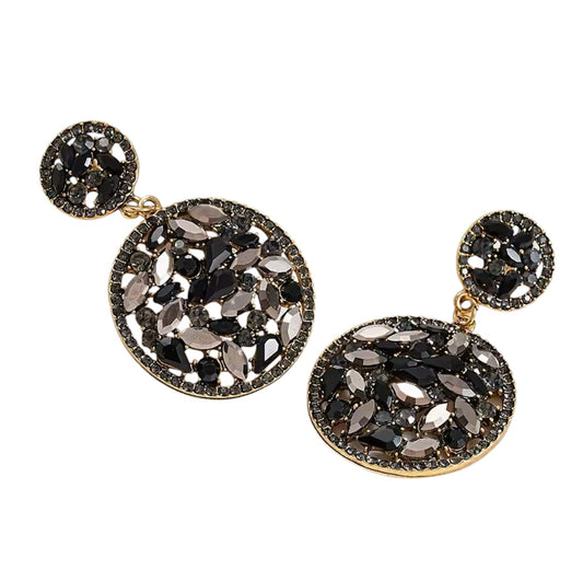 Black Fashion Earrings