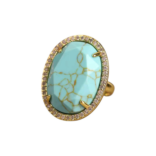 Turquoise Adjustable Ring