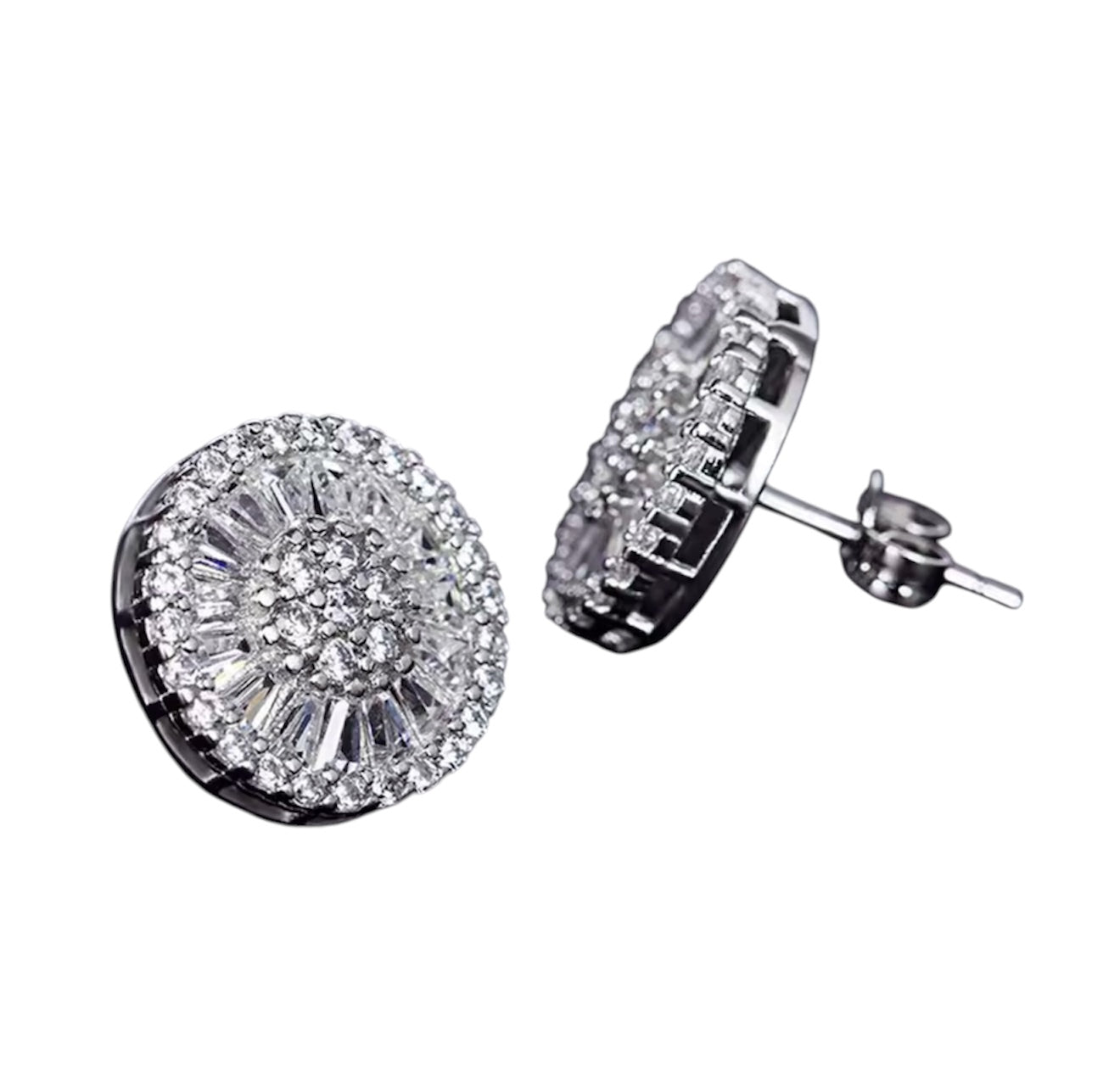 Glitzing Stud Earrings