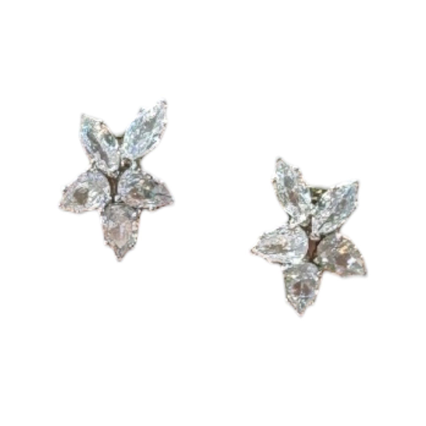 Frosted Bloom Stud Earrings