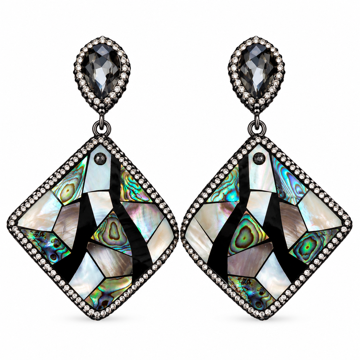 Squared Hanging Earrings