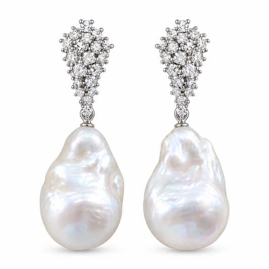 Baroque Pearl Earrings