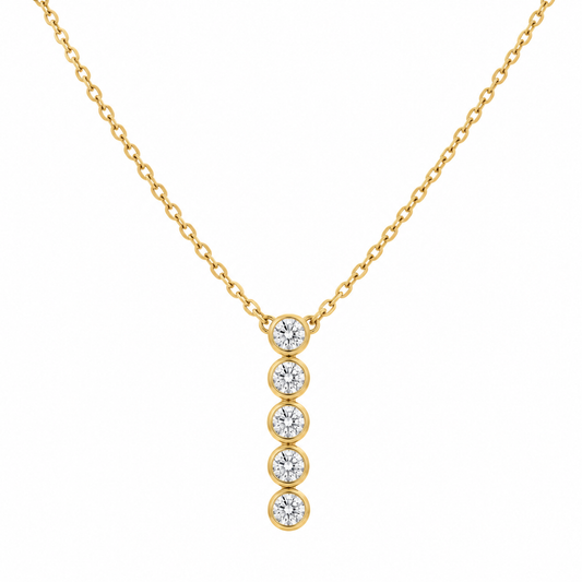 Bezel Necklace