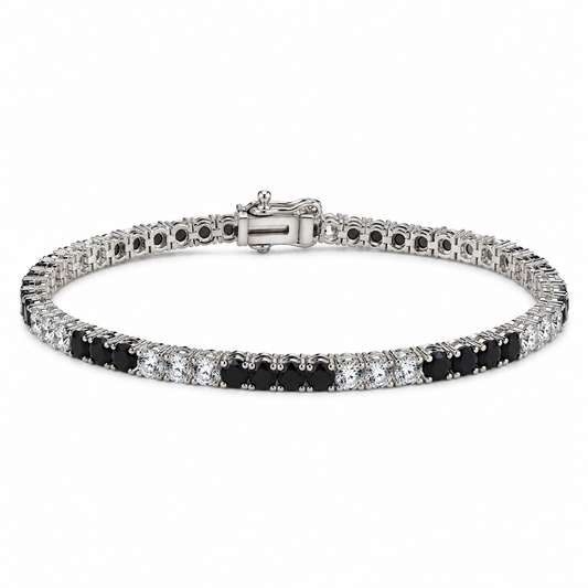Black X White Bracelet