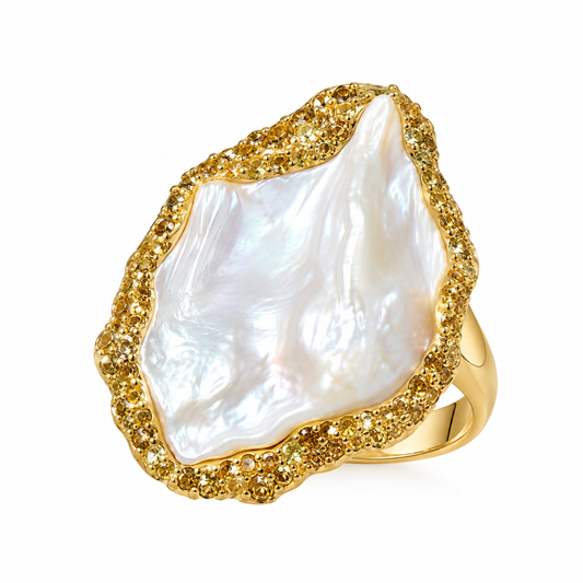 Bling Bling Pearl Ring