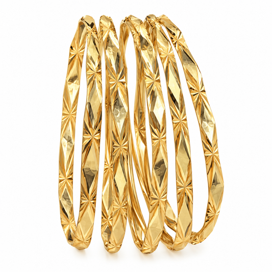 Star Iced Out Bling Bangles
