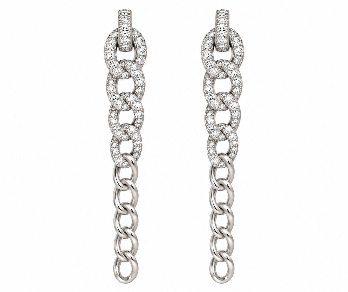 Modernized Chain Earrings