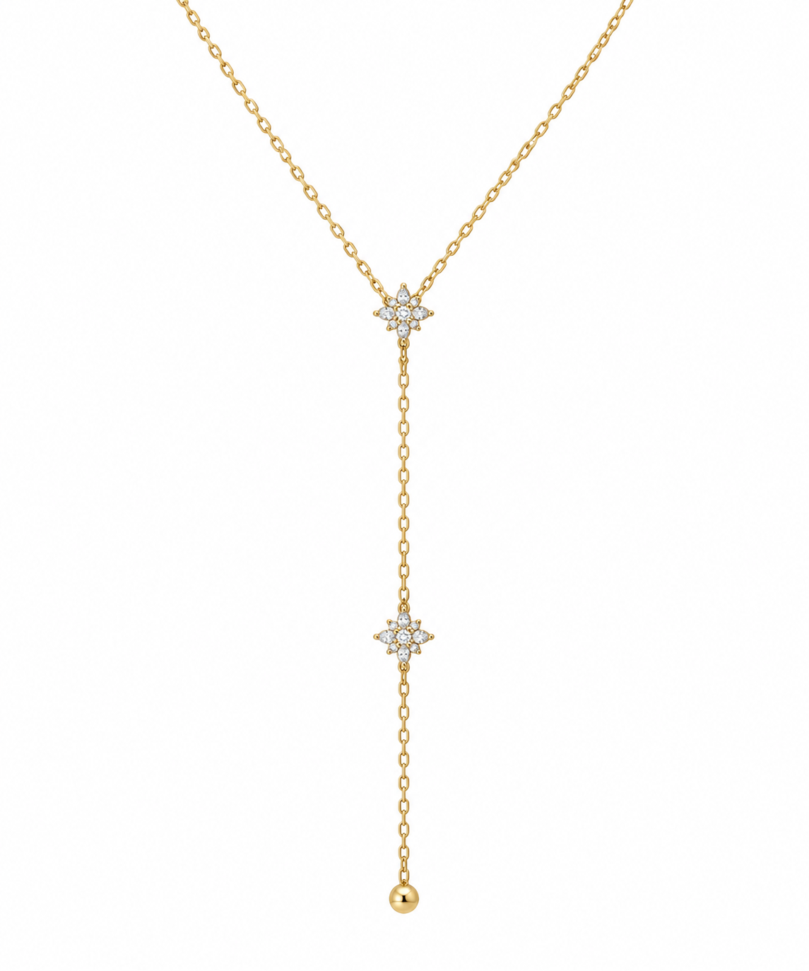 Stardust Lariat Necklace
