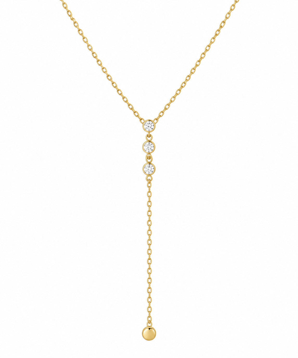 Seraphine Glow Lariat Necklace